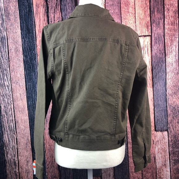 Cant And Jack Jacket Jean Cargo Cotton Blend NWT - Picture 4 of 8